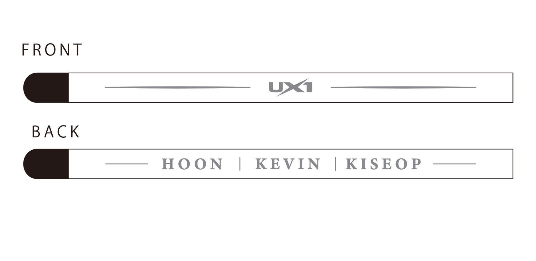 UX1オフィシャルペンライト(UX1ロゴ入りストラップ付)