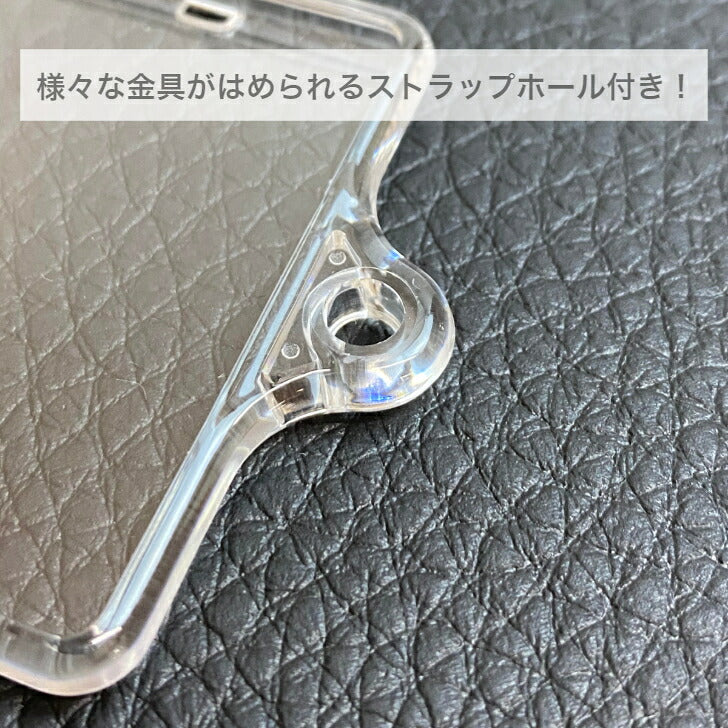 ICカードケース KISECA(縦型:ポリカーボネート製クリアハードタイプ) ⇒ ※ピーカ用 パスケース ピーカ + 非接触型ICカード が収納可能 IDカードケース PIICA クリアケース PC ストラップホール 付き