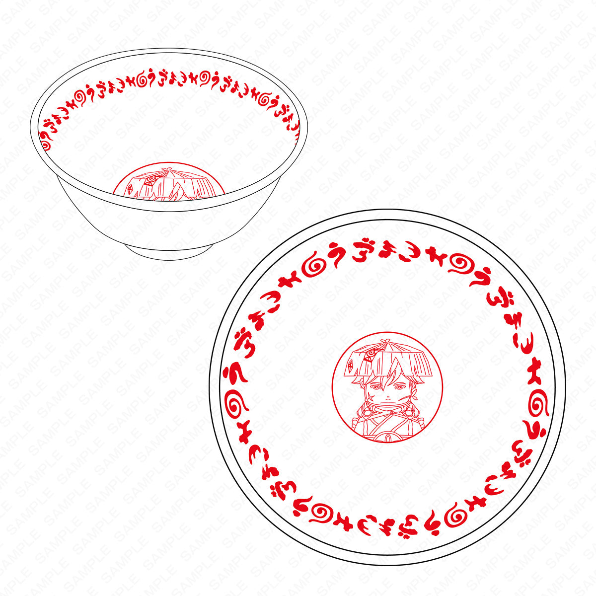 【不思議のダンジョンストア】風来のシレン6 ドスコイ状態どんぶり|デザイン画像