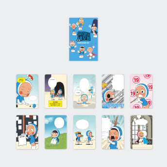 【ユミの細胞たち】フォトカードセット|全種裏のデザイン