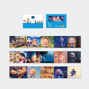 【ユミの細胞たち】ポストカードセット|商品全体の集合画像