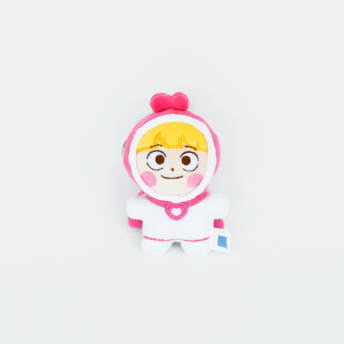 【ユミの細胞たち】ミニ人形キーリングA (愛)|デザイン画像
