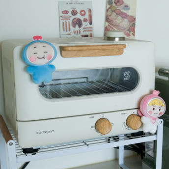 【ユミの細胞たち】ミニ人形マグネットB(愛)|使用イメージ