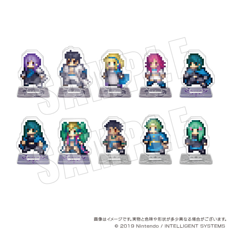 ファイアーエムブレム 風花雪月 ドットアクリルフィギュアコレクション vol.4|全種のイメージ写真(ランダム1種)