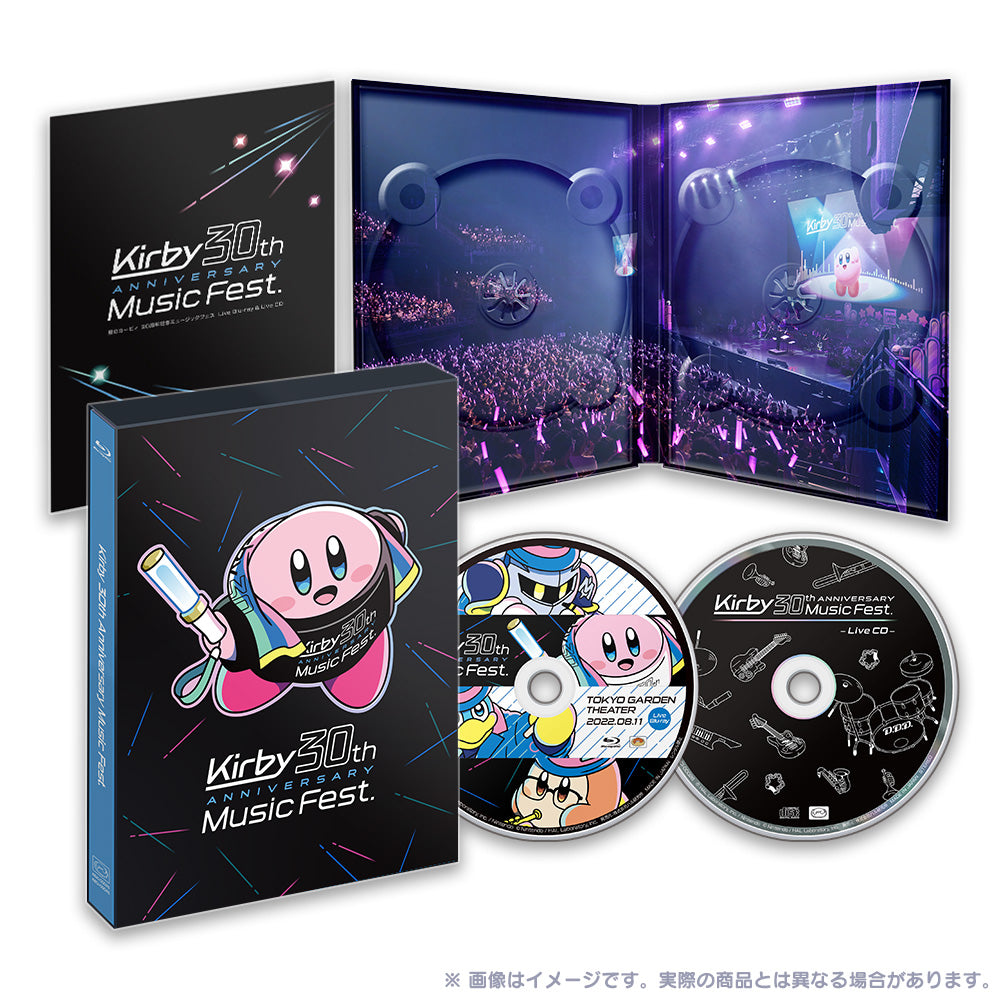 【一般販売】星のカービィ 30周年記念ミュージックフェス Live Blu-ray & Live CD