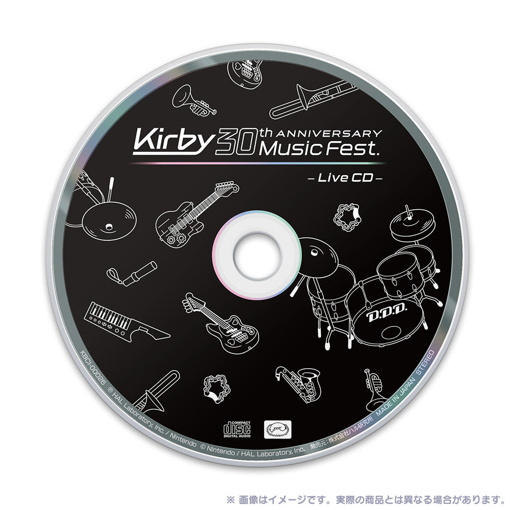 【一般販売】星のカービィ 30周年記念ミュージックフェス Live Blu-ray & Live CD