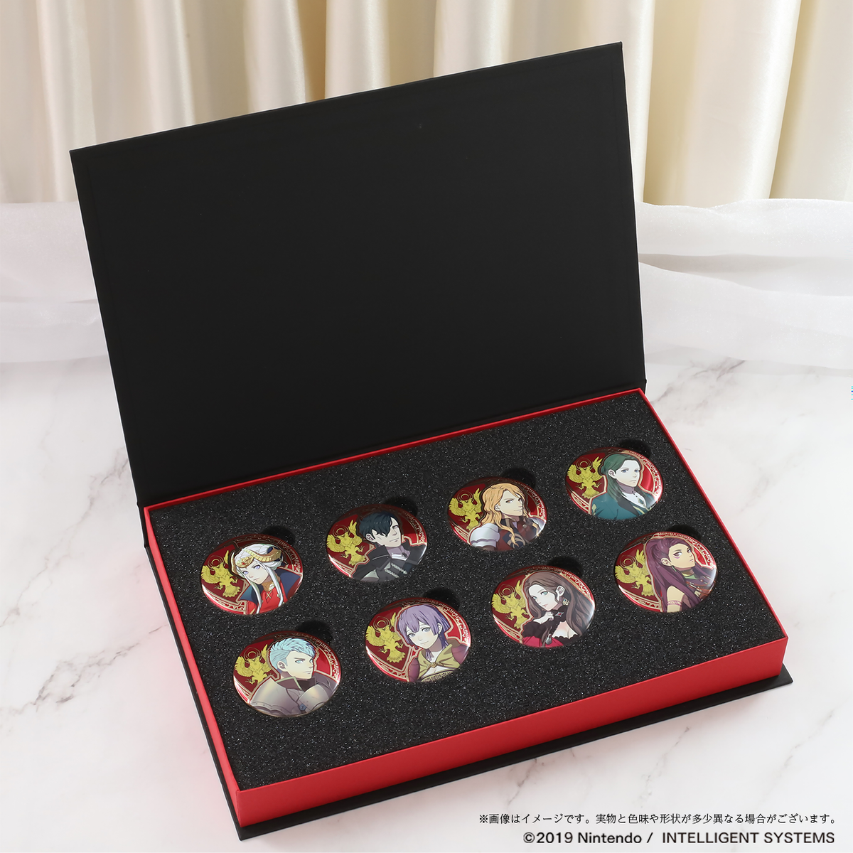 ファイアーエムブレム 風花雪月 メタル缶バッジボックス アドラステア帝国 ファイアーエムブレム 風花雪月 メタル缶バッジボックス アドラステア帝国