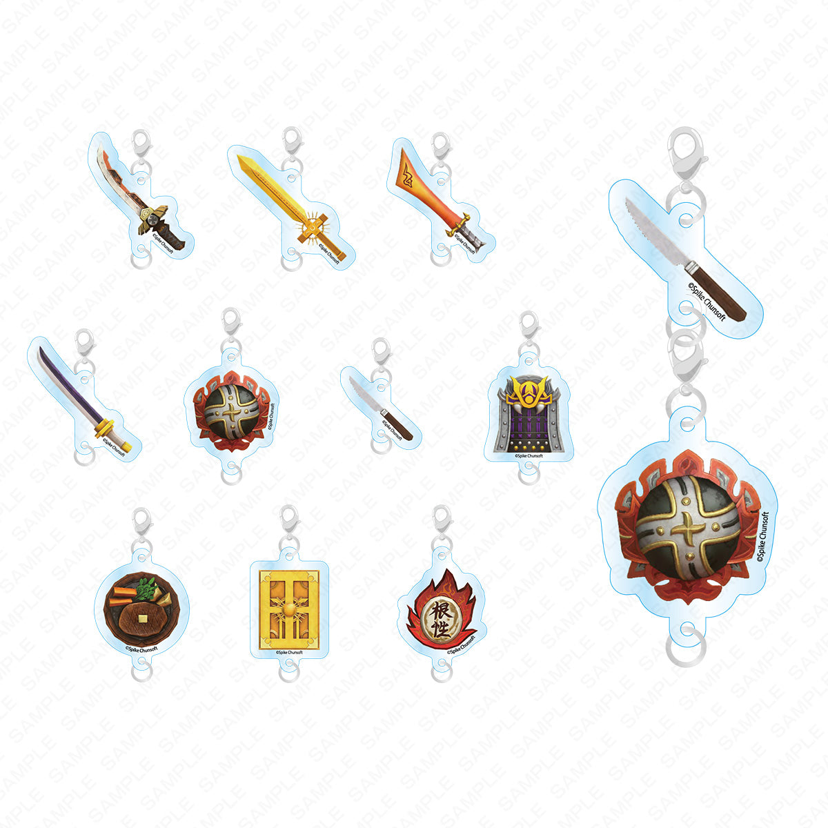 【不思議のダンジョンストア】風来のシレン6 連結アクリルキーホルダー vol.2｜全種のイメージ写真