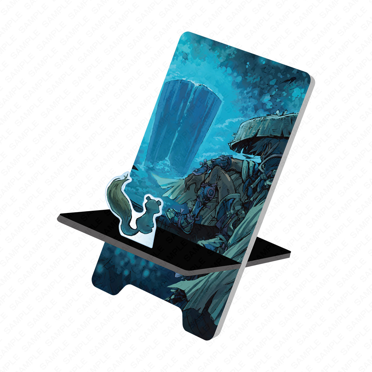 【不思議のダンジョンストア】風来のシレン アクリルスマホスタンド テーブルマウンテン｜デザイン画像