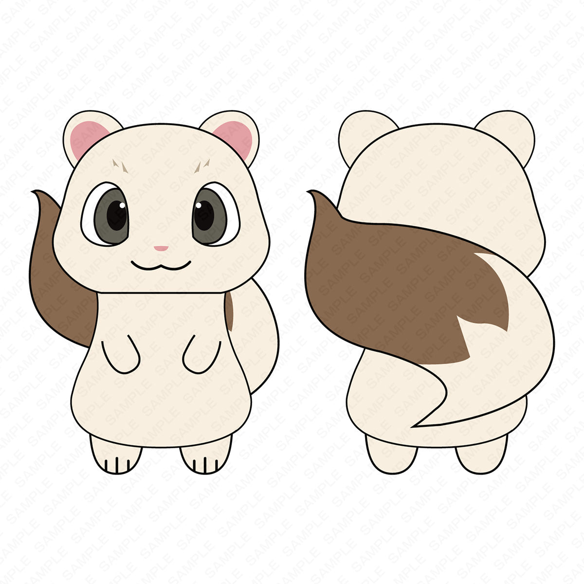 【不思議のダンジョンストア】風来のシレン6 パペットキーホルダー コッパ｜デザイン画像