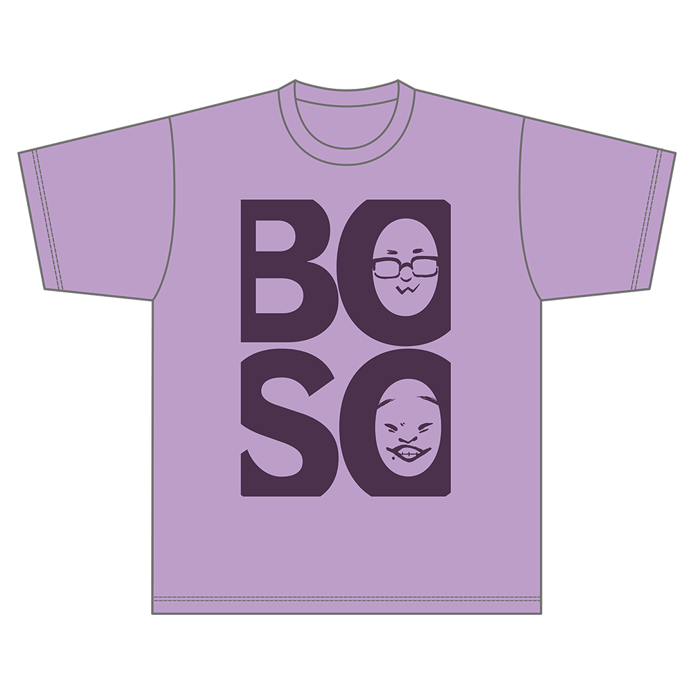 【大雲・せいじの坊僧ラジオ】Tシャツ BOSO ver（ライトパープル）