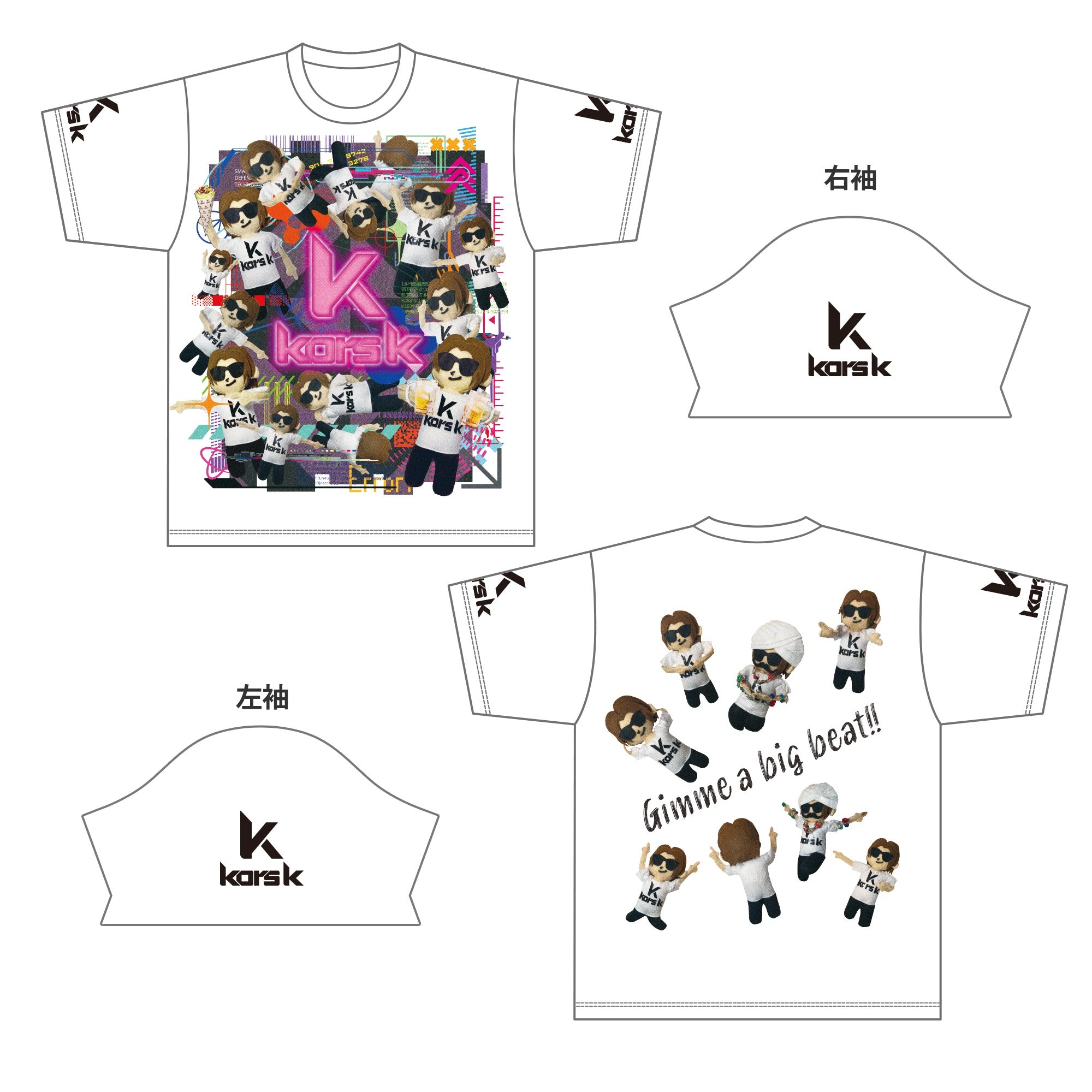 【EDP×beatnation summit 2026】【beatnation 20th】kors k Tシャツ