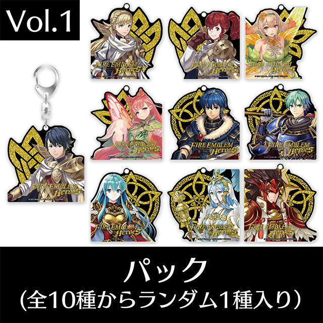 ファイアーエムブレム ヒーローズ メタリックアクリルキーホルダー Vol.1(全10種)