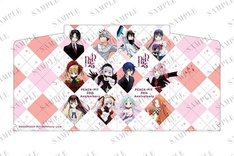 【PEACH-PIT25周年特別展】チケットクリアファイル｜デザイン画像