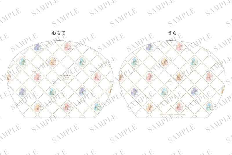 【PEACH-PIT25周年特別展】ポーチ｜表裏デザイン画像