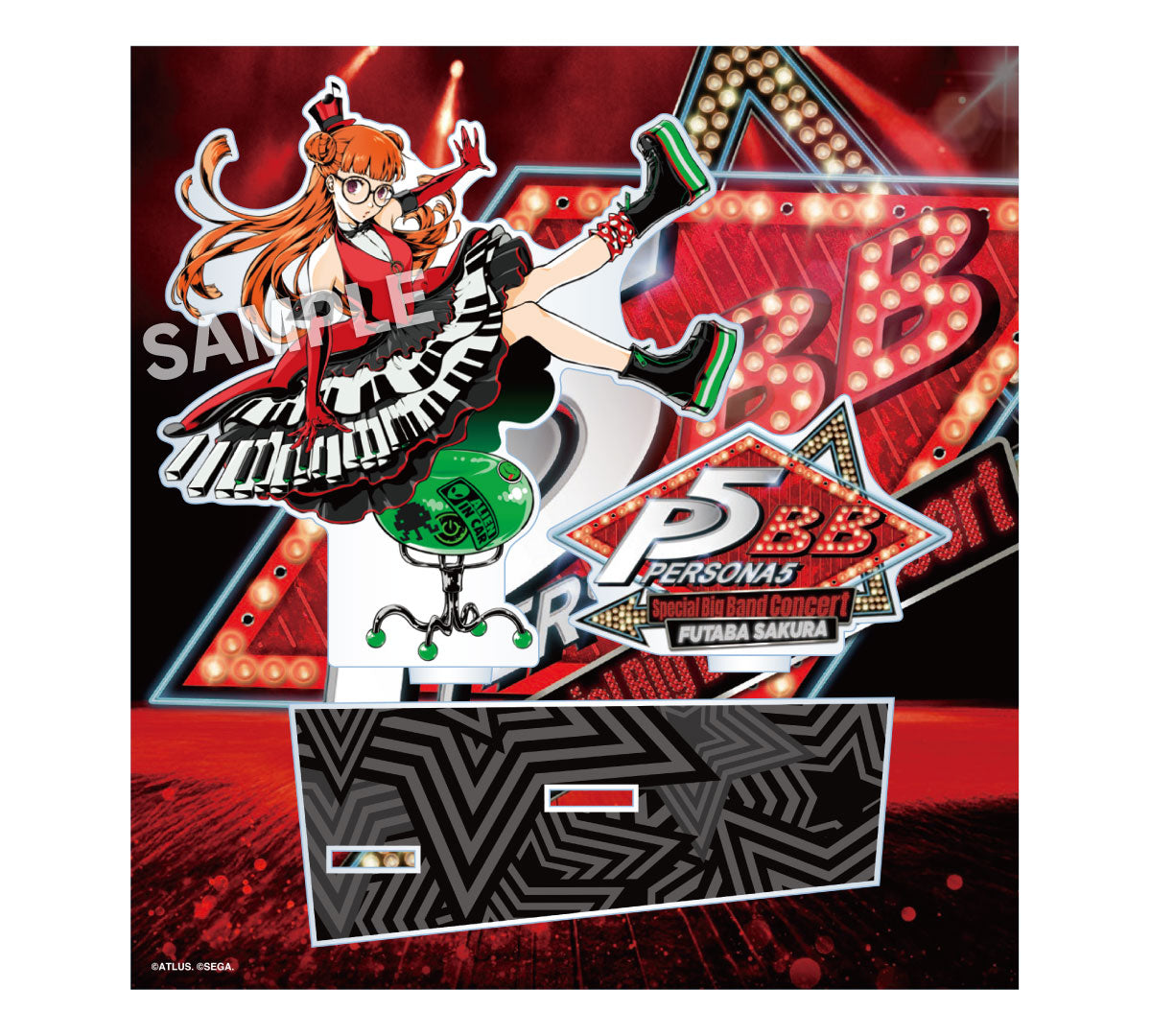 【ペルソナ5 コンサート記念グッズ】アクリルスタンド（双葉）｜パッケージ写真