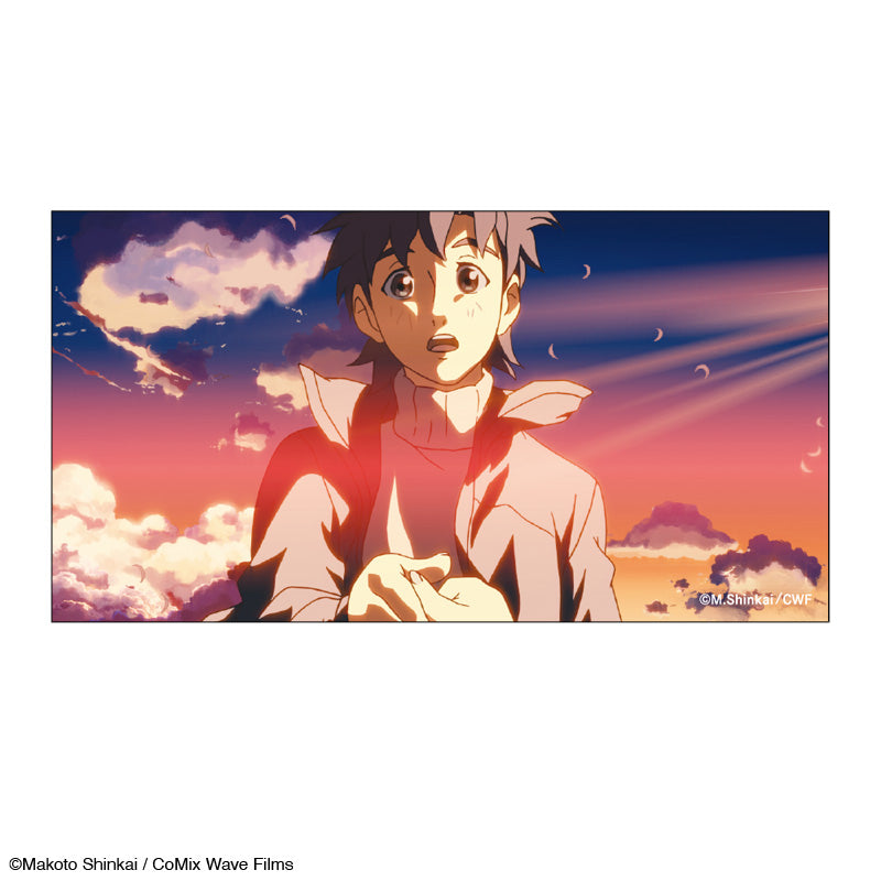 【雲のむこう、約束の場所】ステッカー_場面11｜デザイン画像