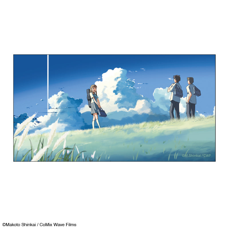 【雲のむこう、約束の場所】ステッカー_場面15｜デザイン画像