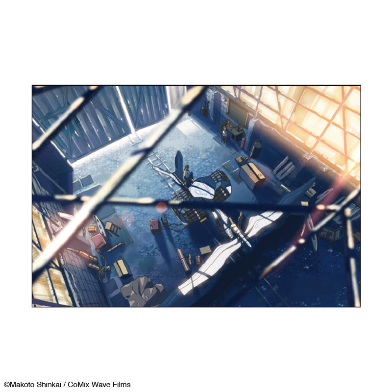 【雲のむこう、約束の場所】ポストカード_場面14｜デザイン画像