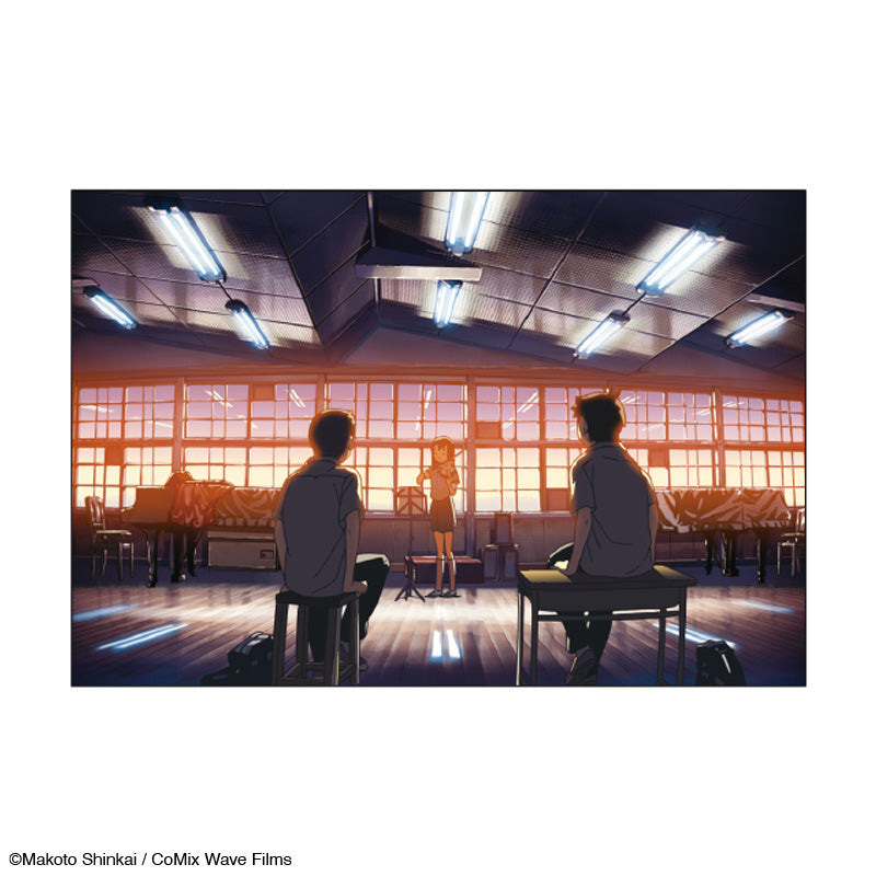 【雲のむこう、約束の場所】ポストカード_場面15｜デザイン画像