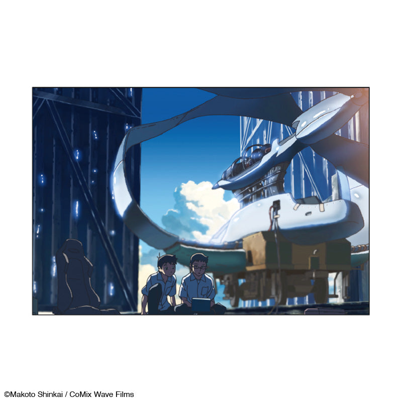 【雲のむこう、約束の場所】ポストカード_場面17｜デザイン画像