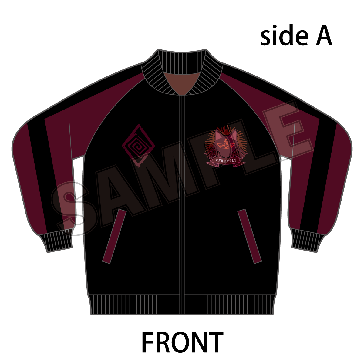 【謎解きレイジングループストア】《セール価格》謎解きレイジングループストア リバーシブルスカジャン おおかみ＆陽明